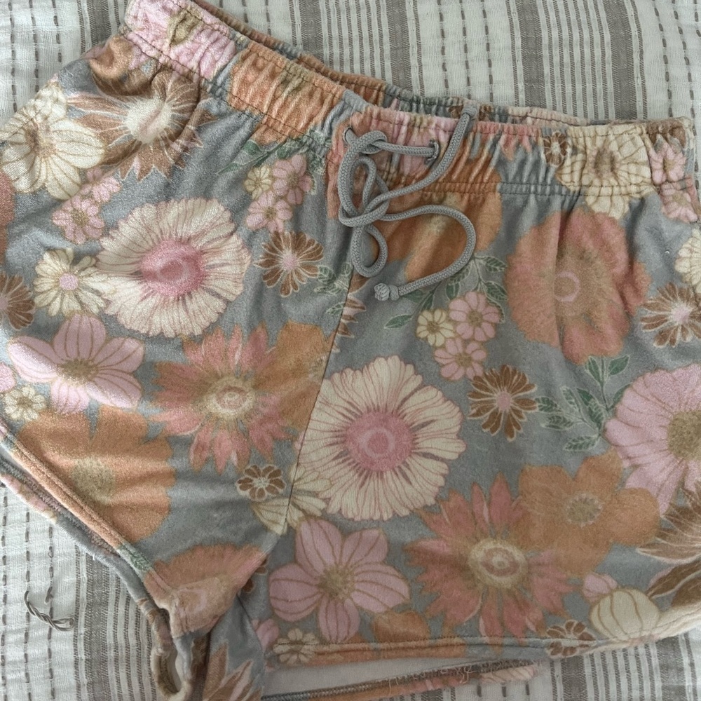 Wild Fable Floral Terry Cloth Shorts